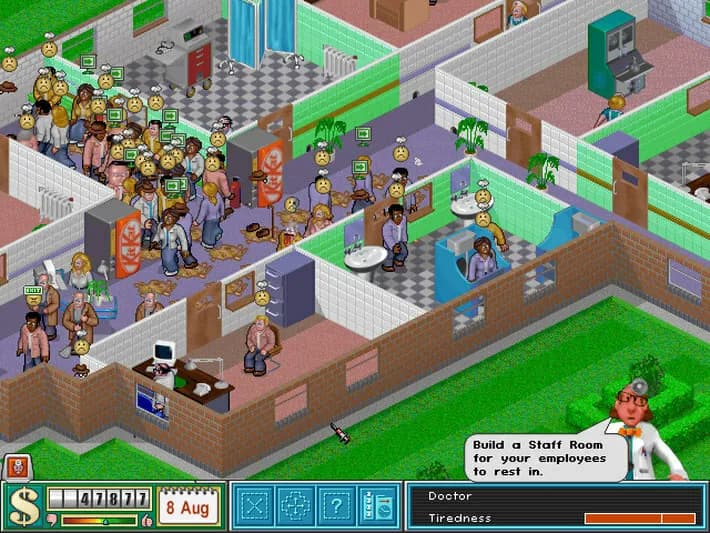 Theme Hospital screenshot screenshot 0