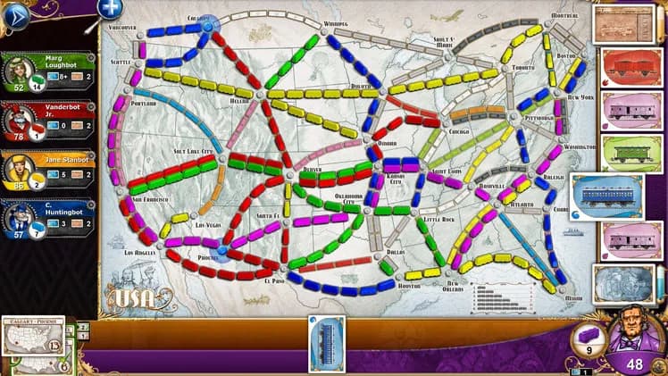 Ticket to Ride screenshot screenshot 0