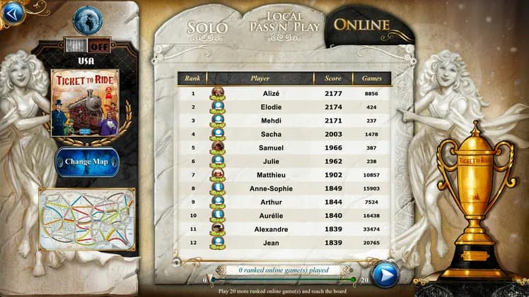 Ticket to Ride screenshot screenshot 4