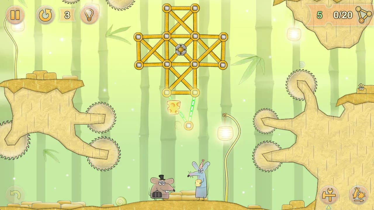 Tiny Bridge: Ratventure screenshot screenshot 1