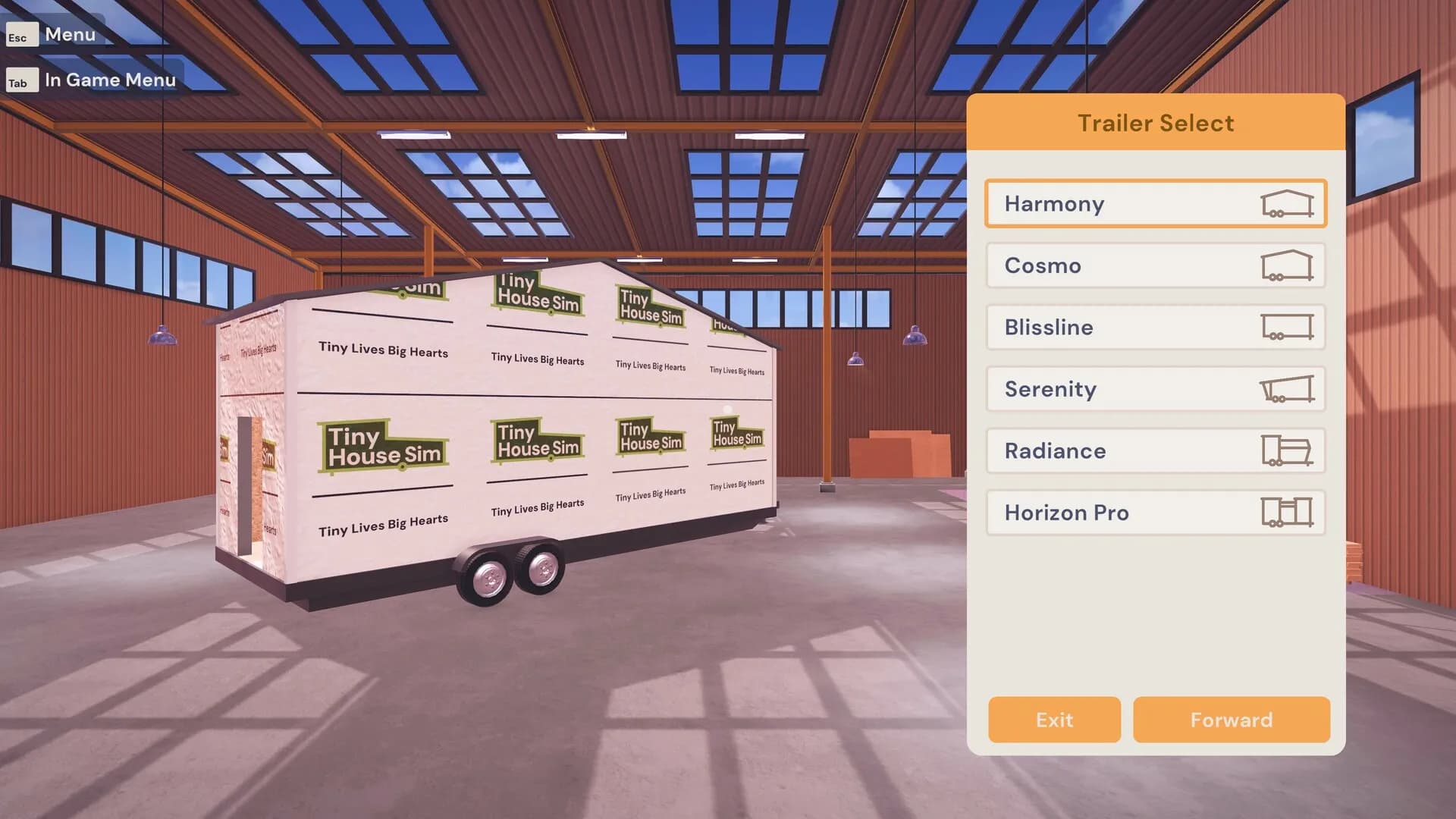 Tiny House Simulator screenshot screenshot 1