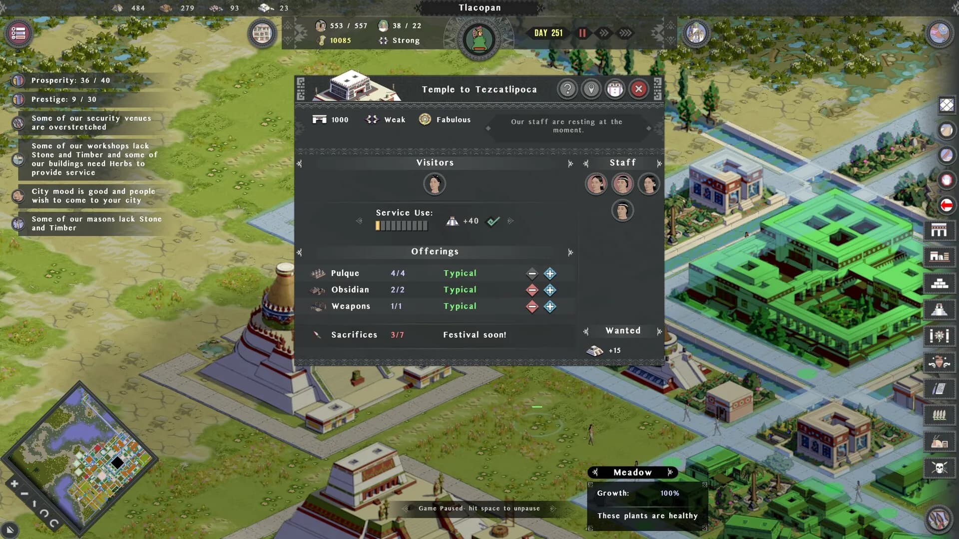 Tlatoani: Aztec Cities screenshot screenshot 14