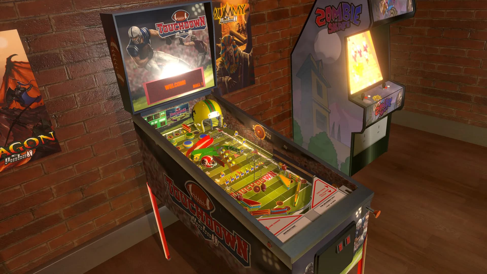 Touchdown Pinball screenshot screenshot 0