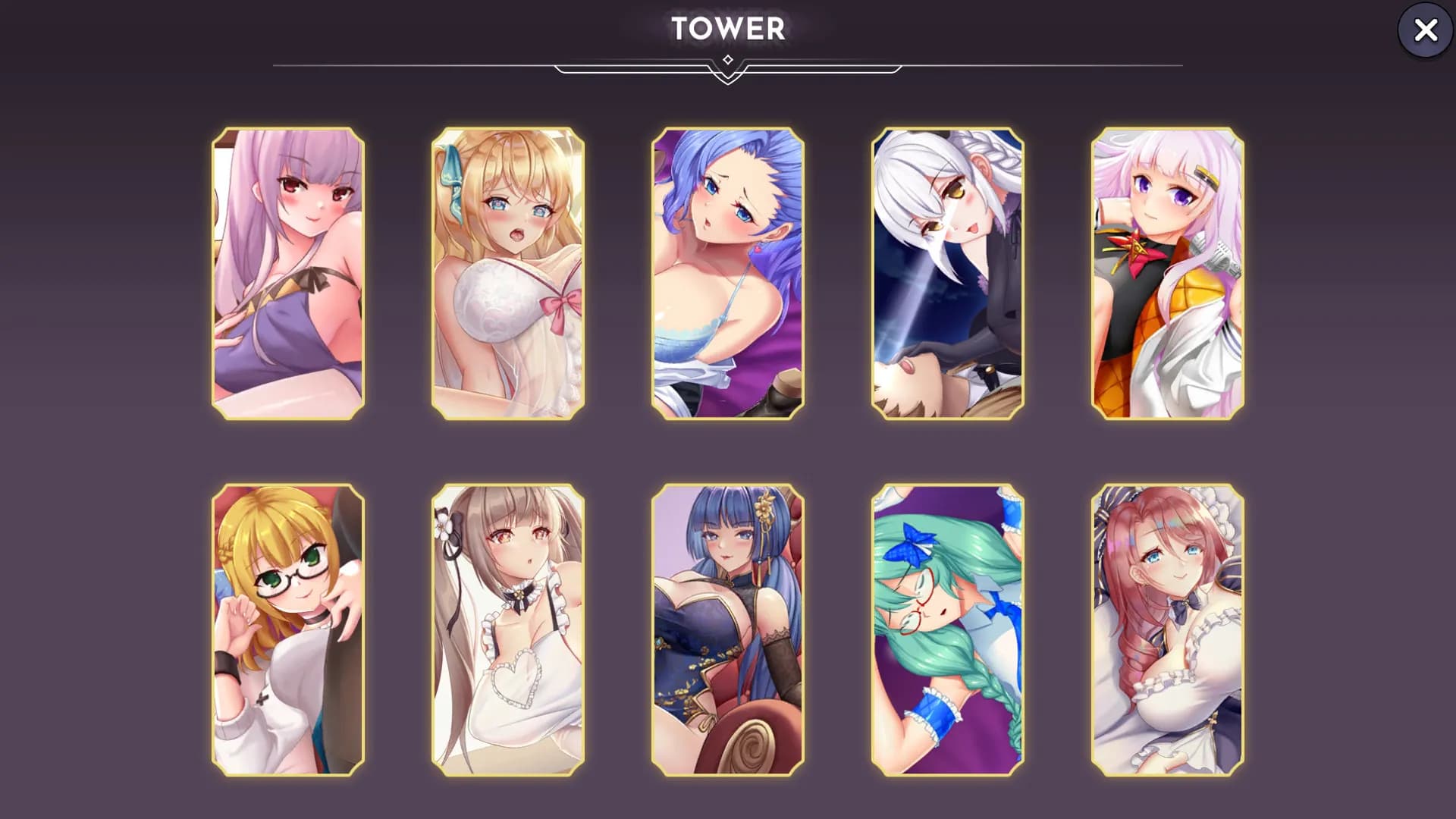 Tower of Waifus screenshot screenshot 2