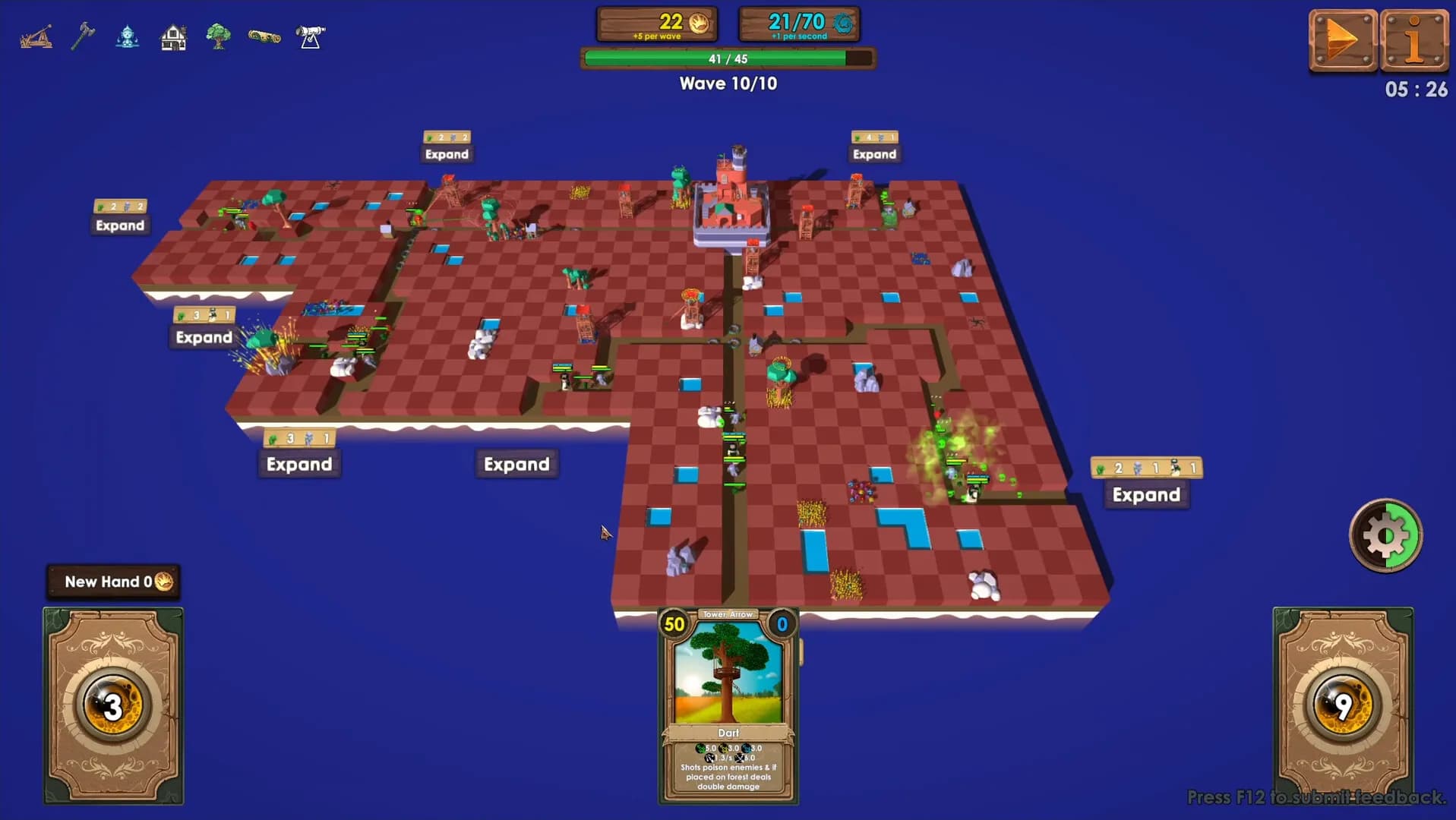 Towers Deck screenshot screenshot 1