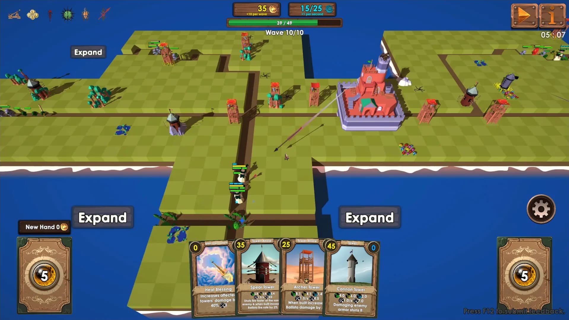 Towers Deck screenshot screenshot 4