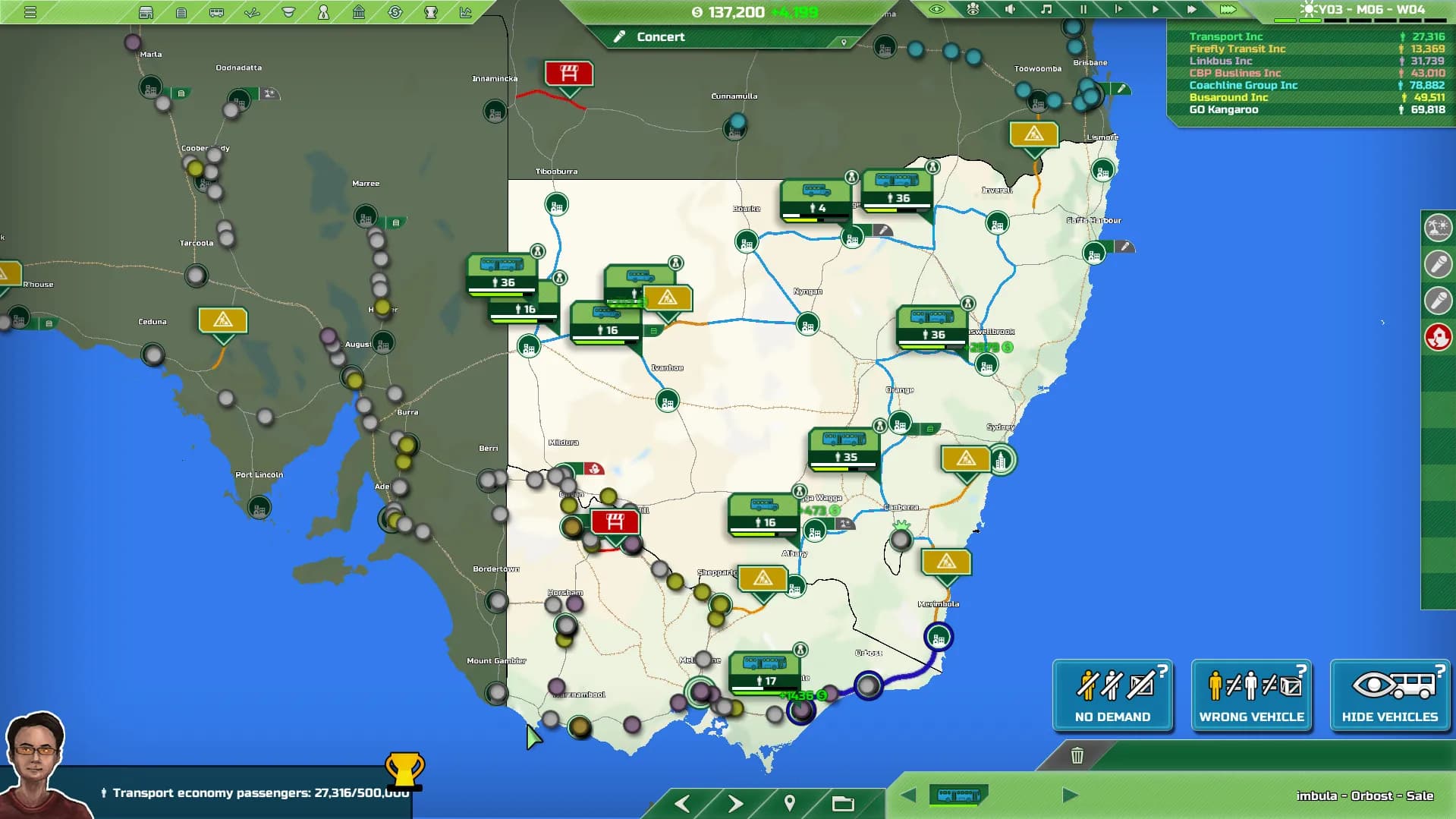 Transport INC screenshot screenshot 1