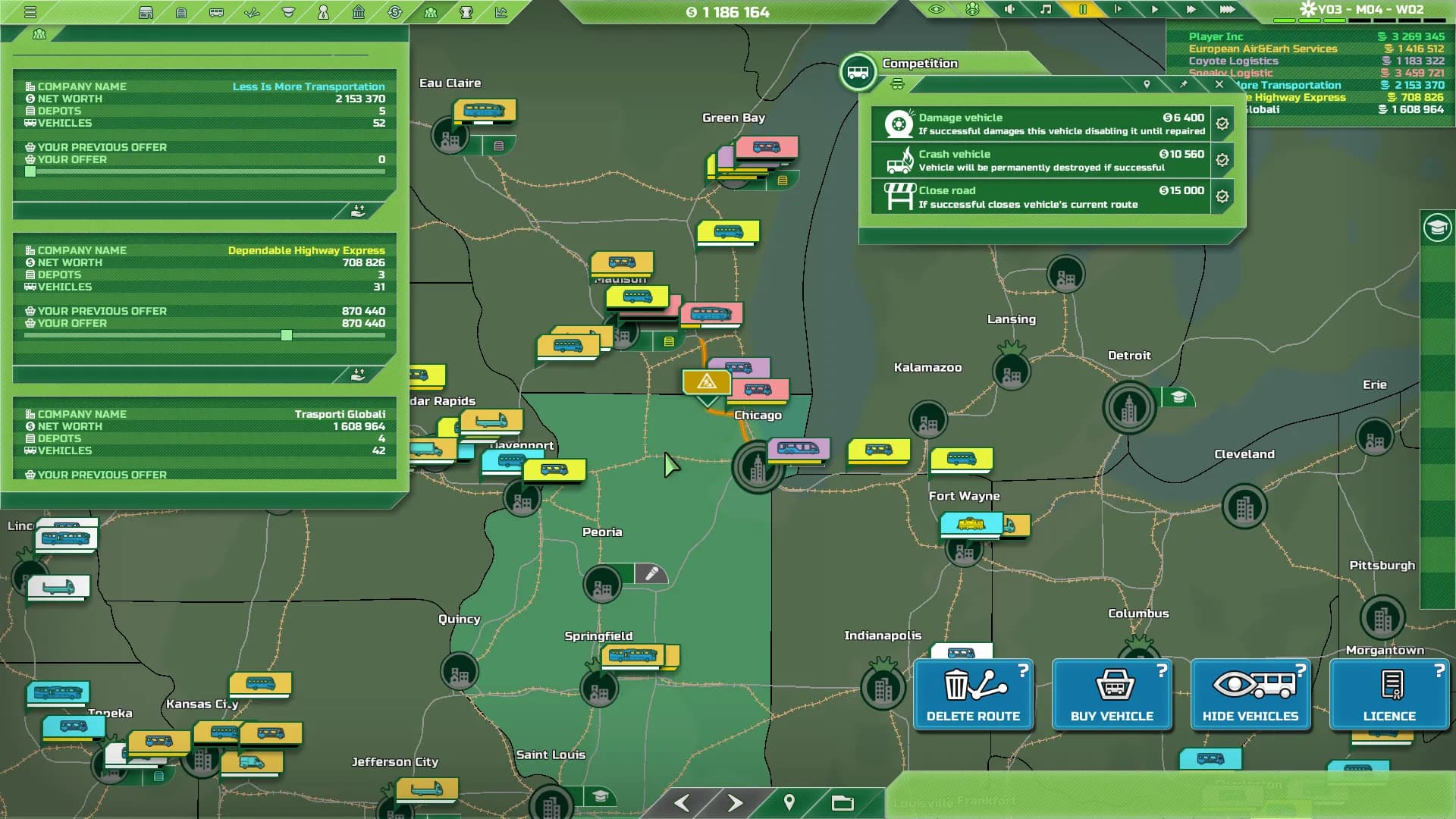 Transport INC screenshot screenshot 5