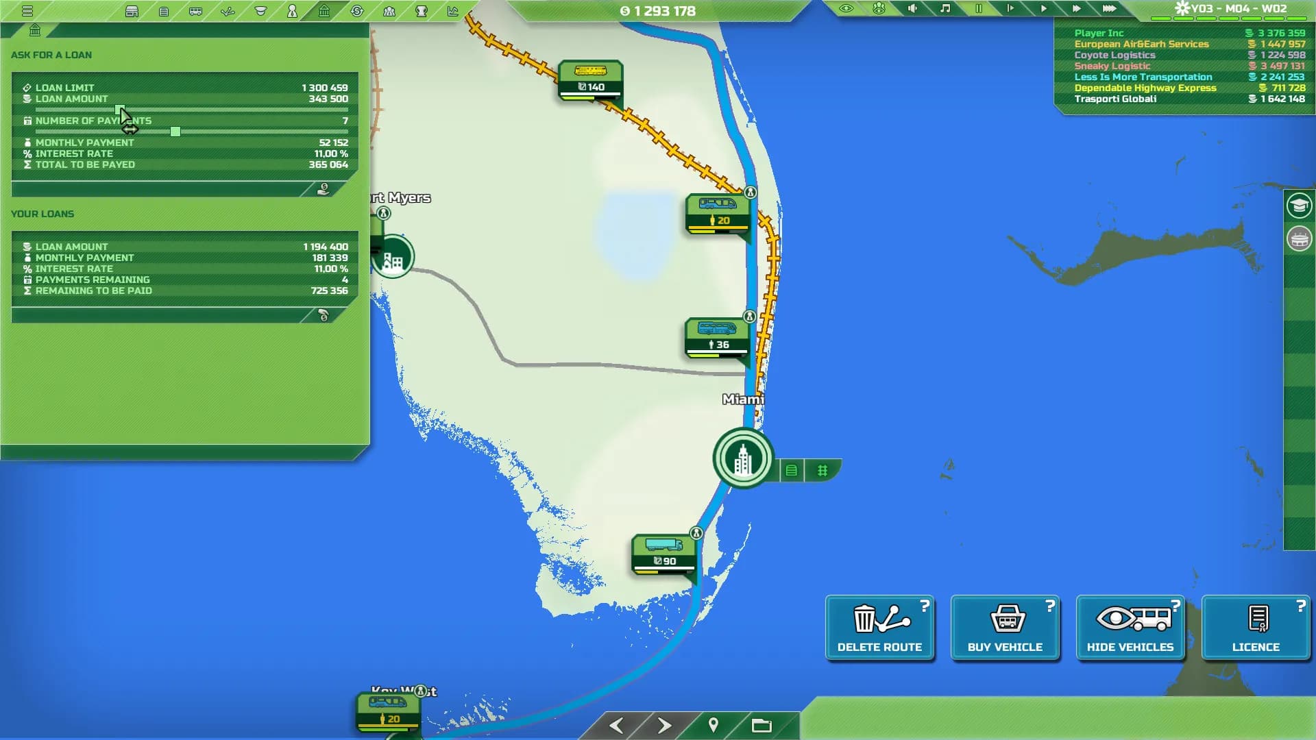 Transport INC screenshot screenshot 6