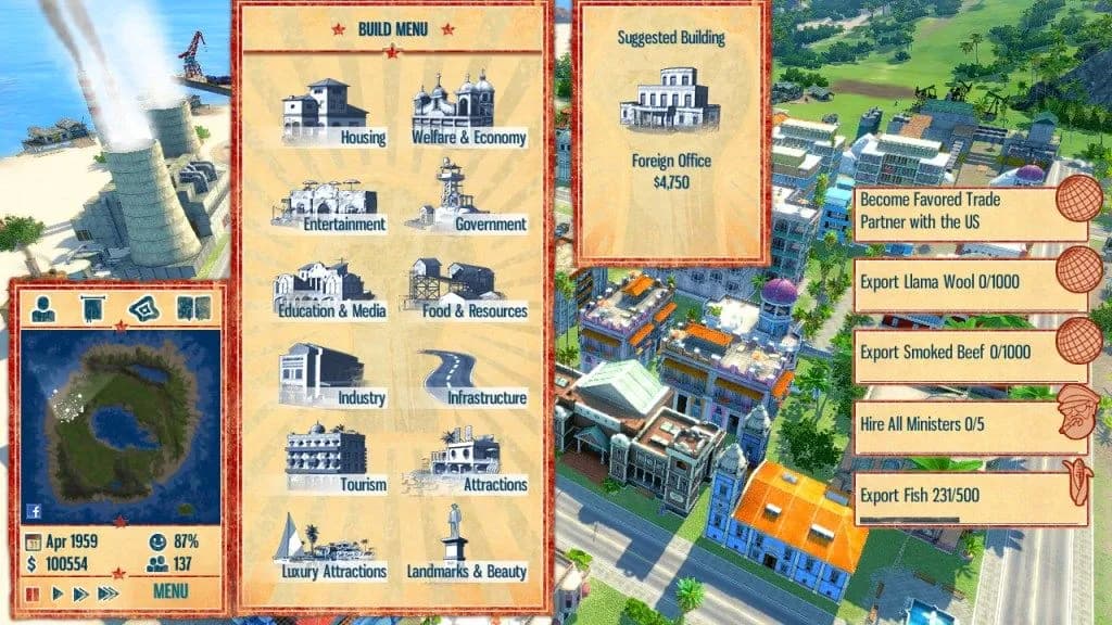 Tropico 4 screenshot screenshot 9