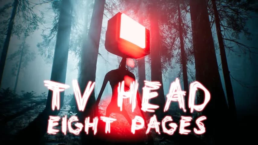 tv head: eight pages vertical card thumbnail