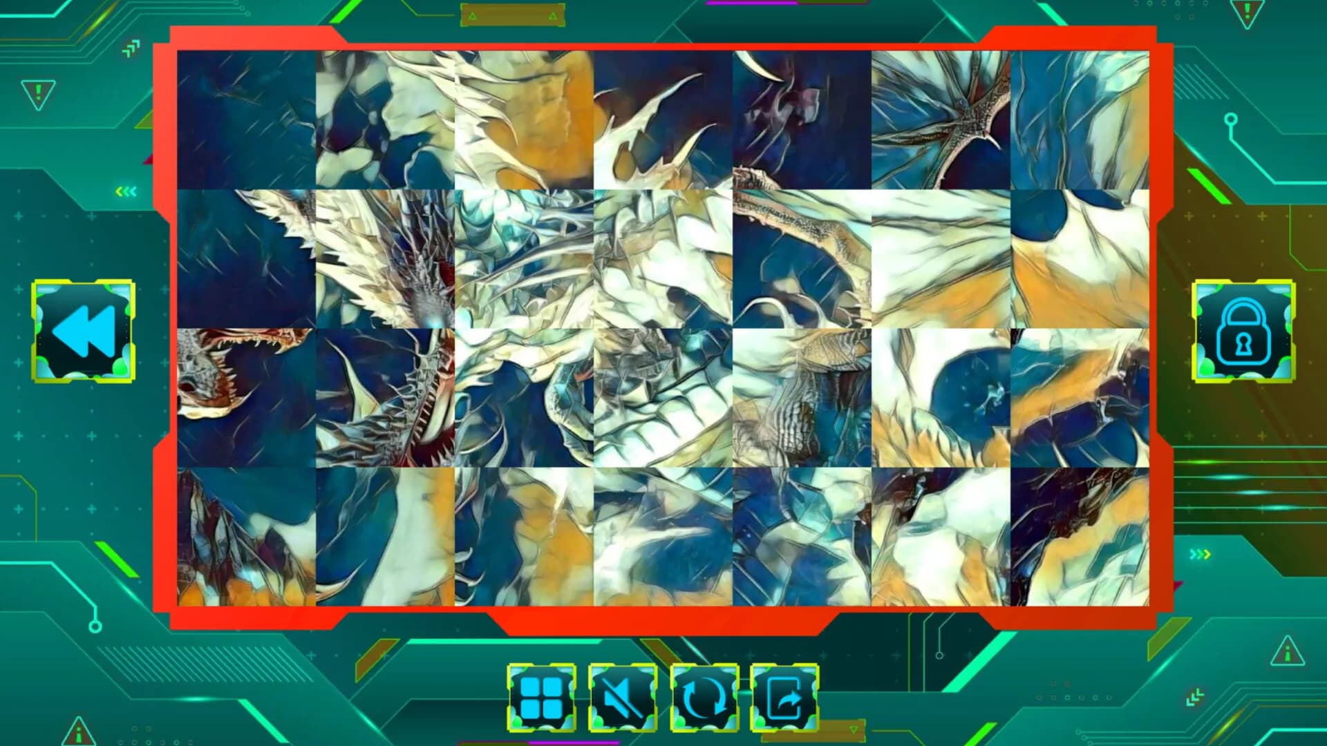 Twizzle Puzzle: Dragons screenshot screenshot 0