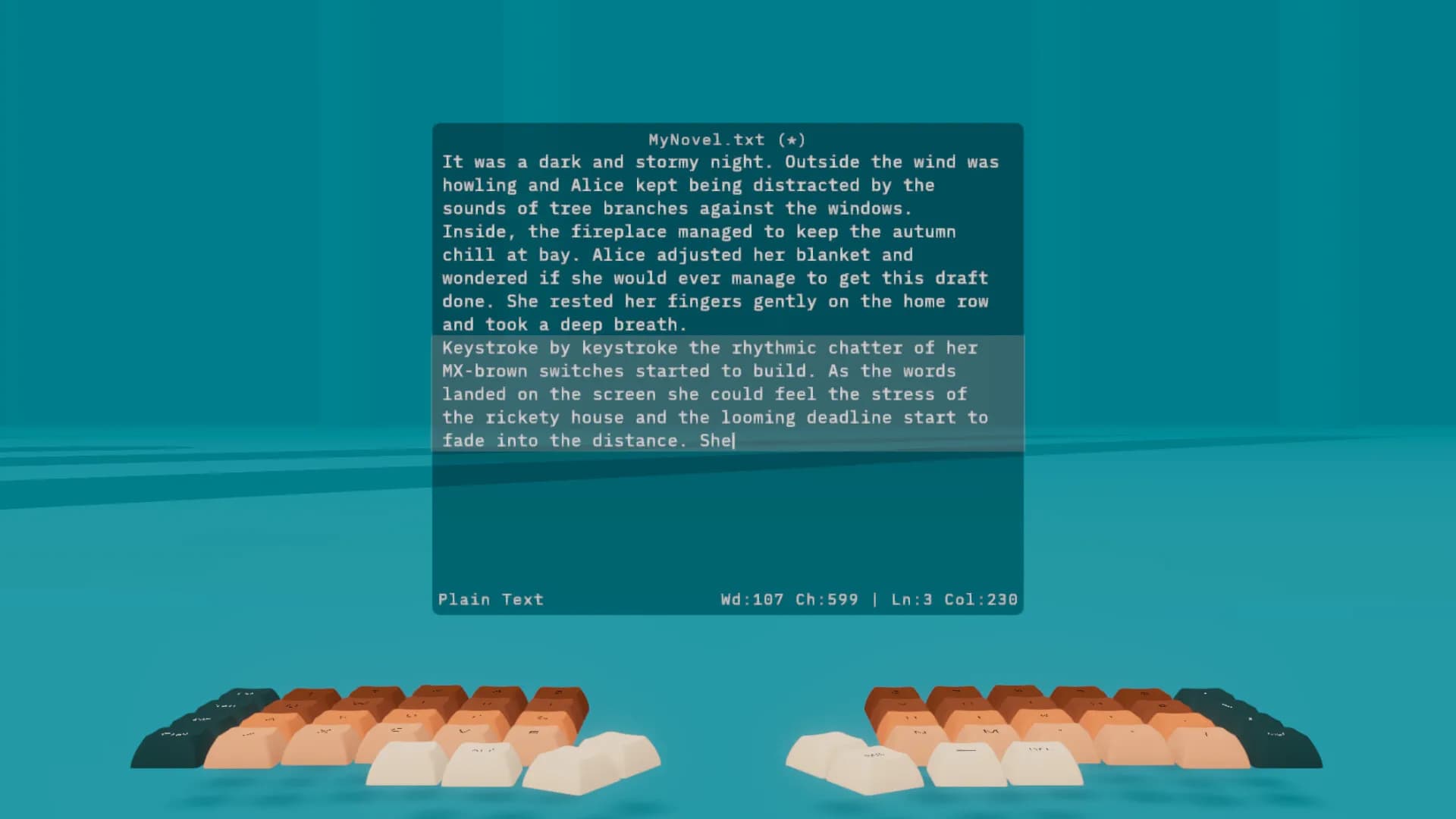 Typing Simulator screenshot screenshot 5