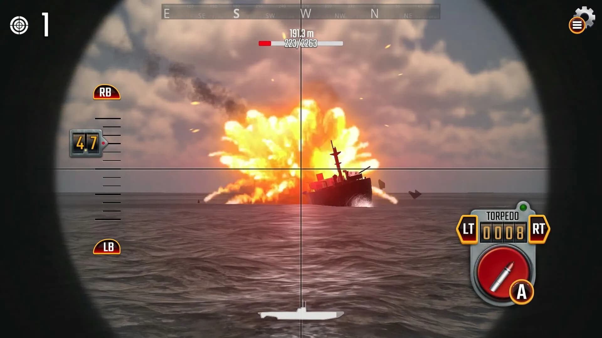 Uboat Attack screenshot screenshot 1