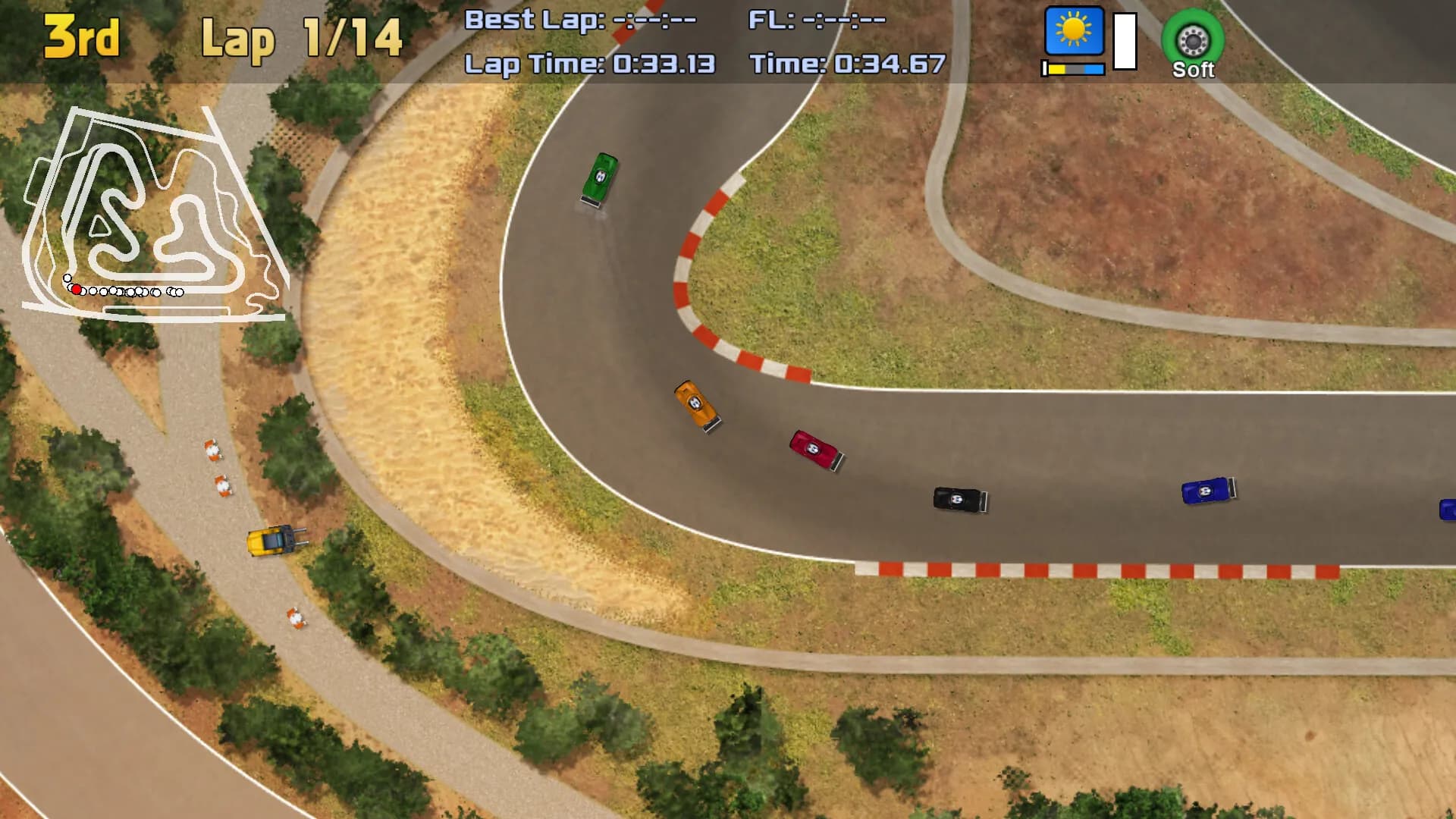 Ultimate Racing 2D 2 screenshot screenshot 4