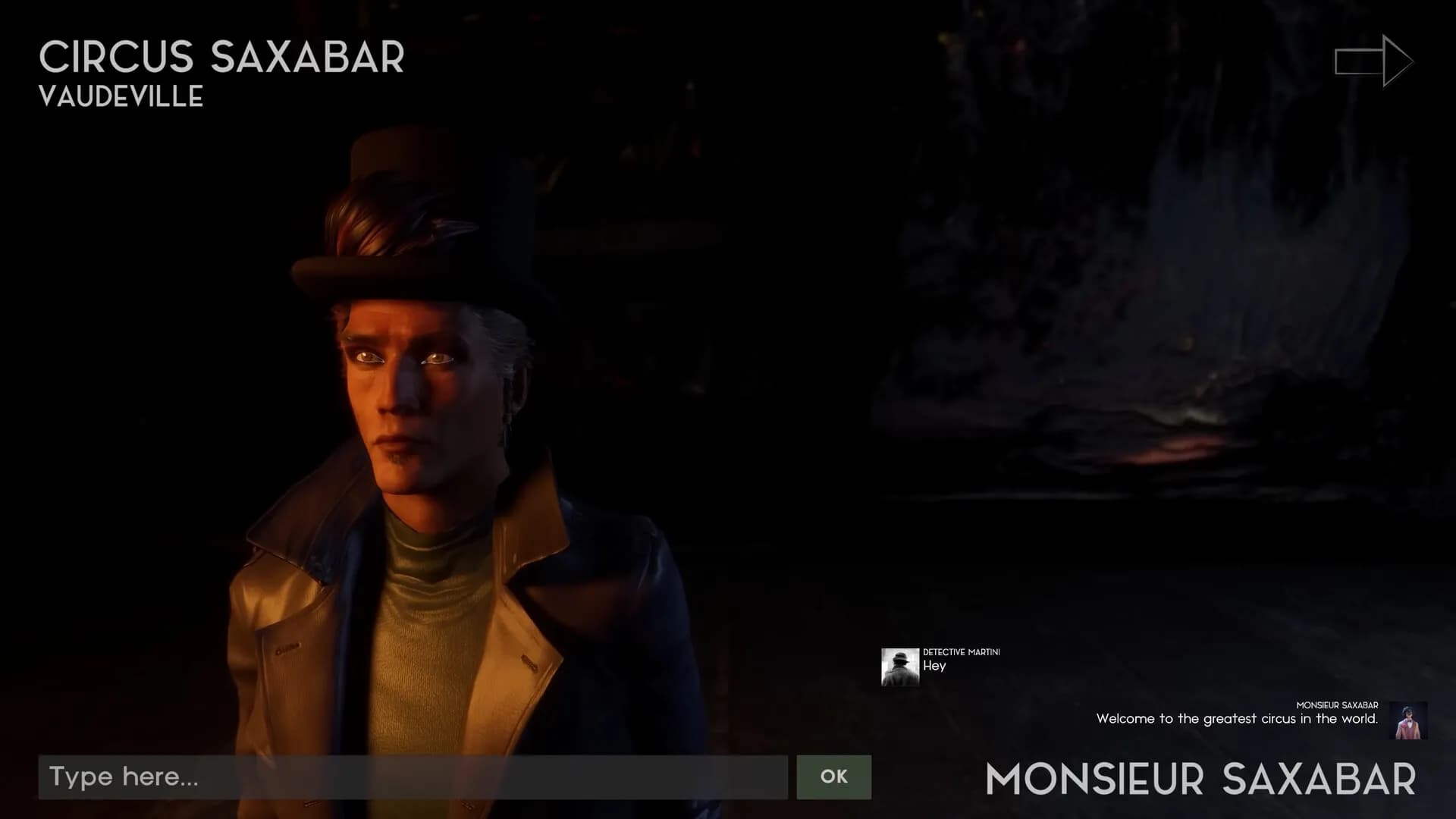 Vaudeville screenshot screenshot 1