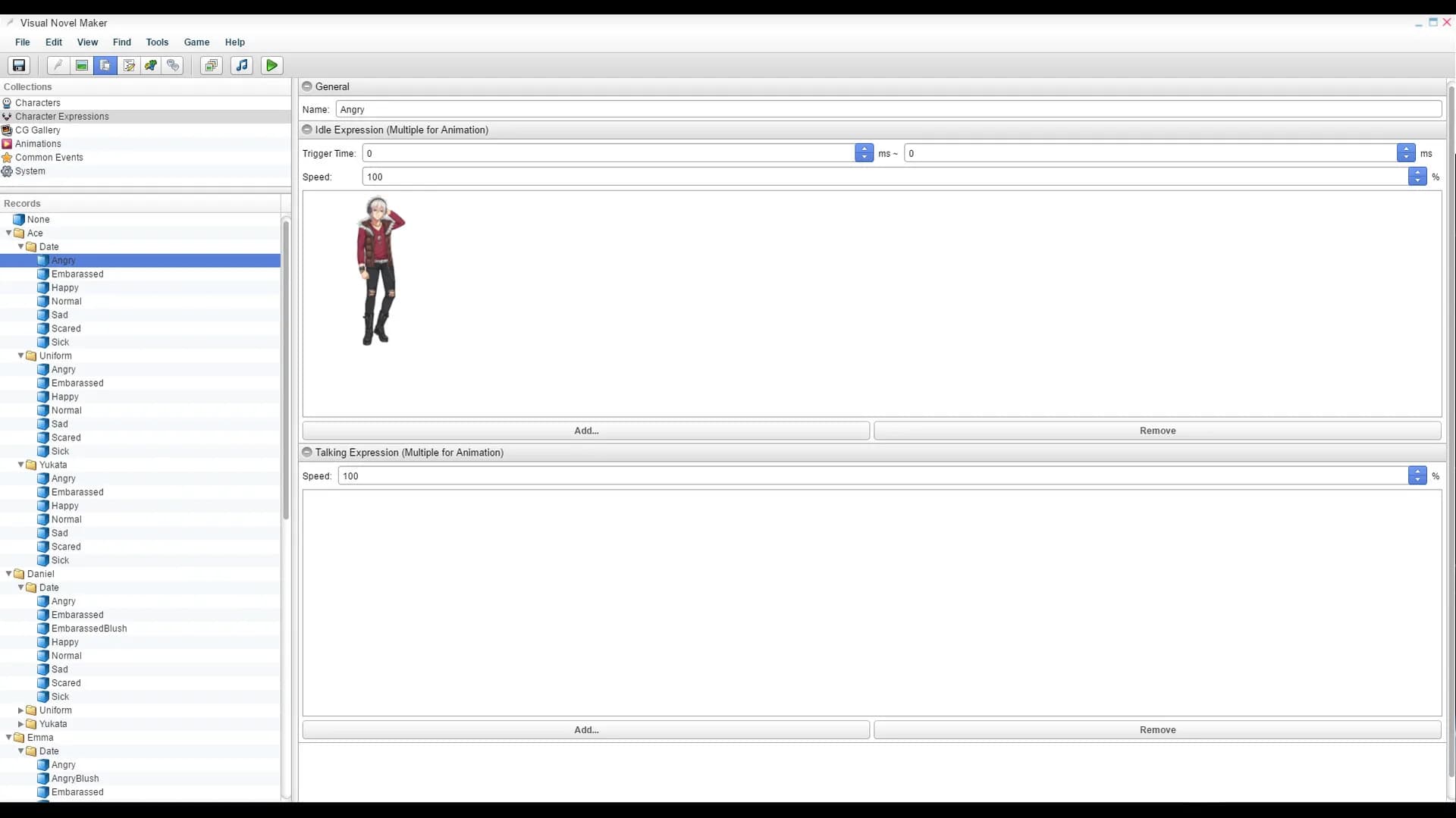 Visual Novel Maker screenshot screenshot 5