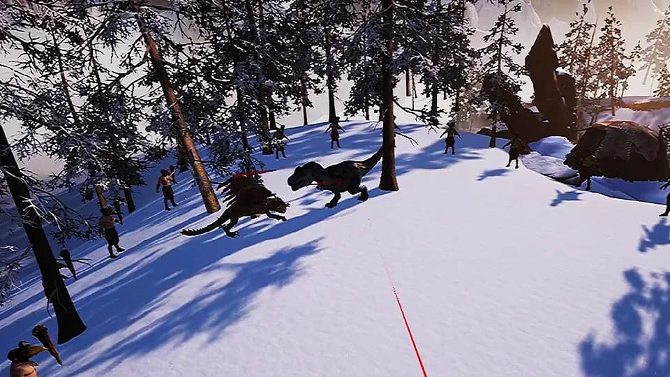 VR Dinosaur Gladiators screenshot screenshot 1