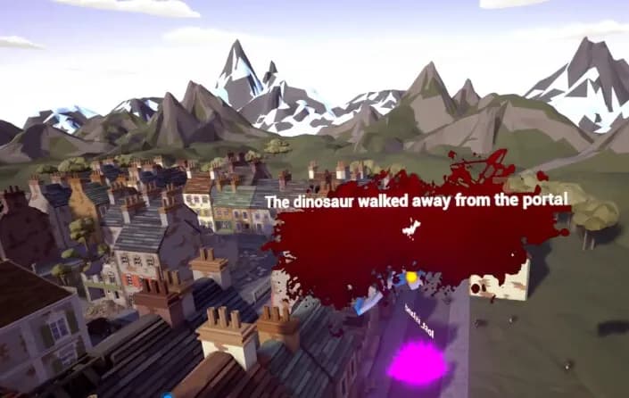 VR Dinosaur Invasion screenshot screenshot 1