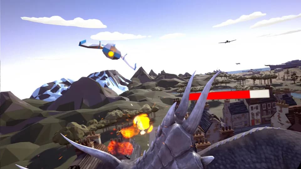 VR Dinosaur Invasion screenshot screenshot 2