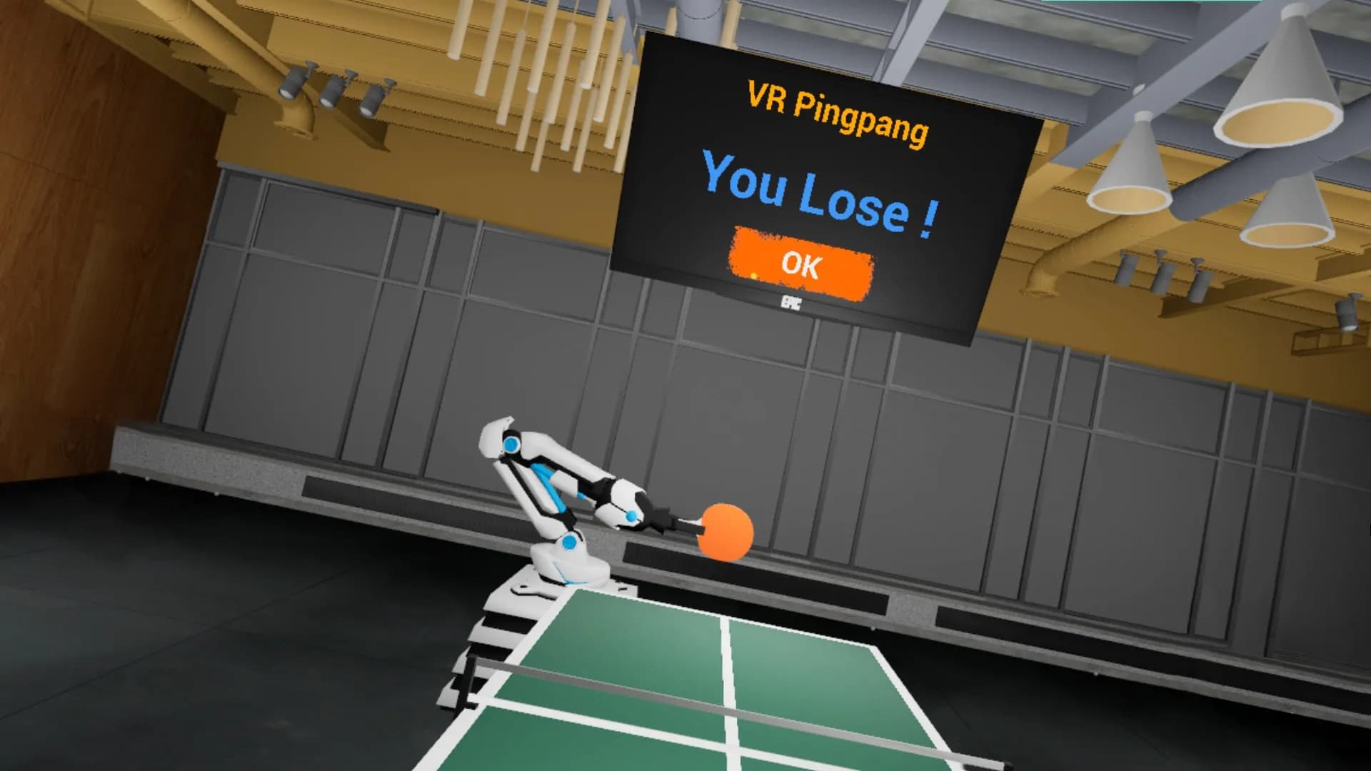 VR PingPong Sweetie screenshot screenshot 4