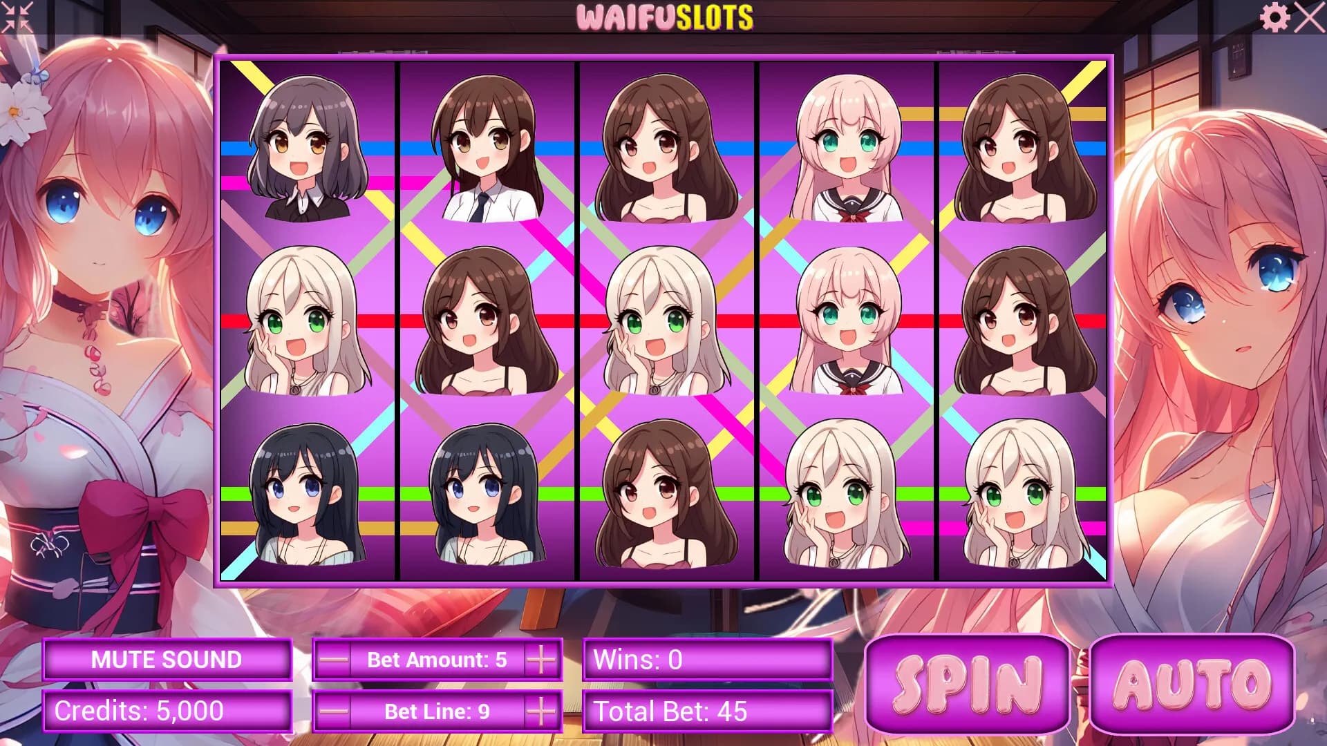 Waifu Slots screenshot screenshot 0