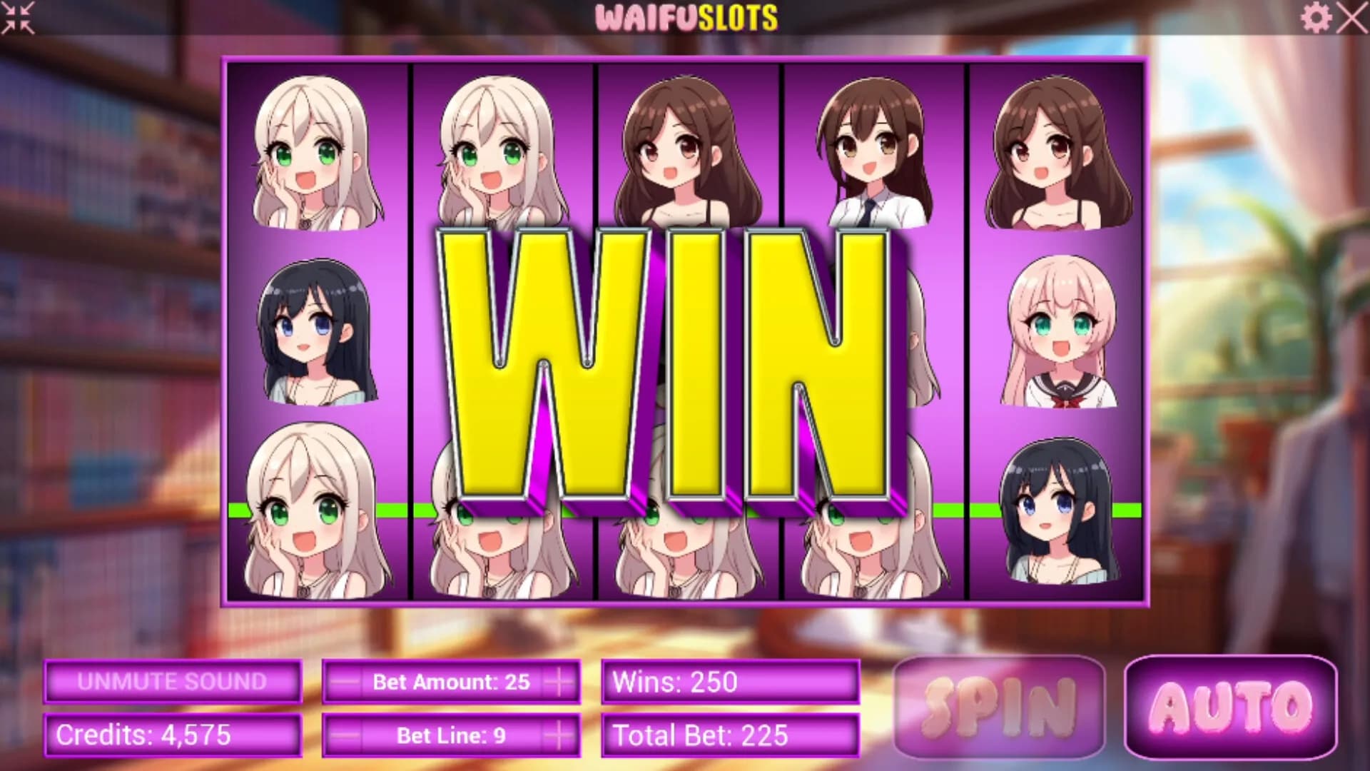 Waifu Slots screenshot screenshot 3