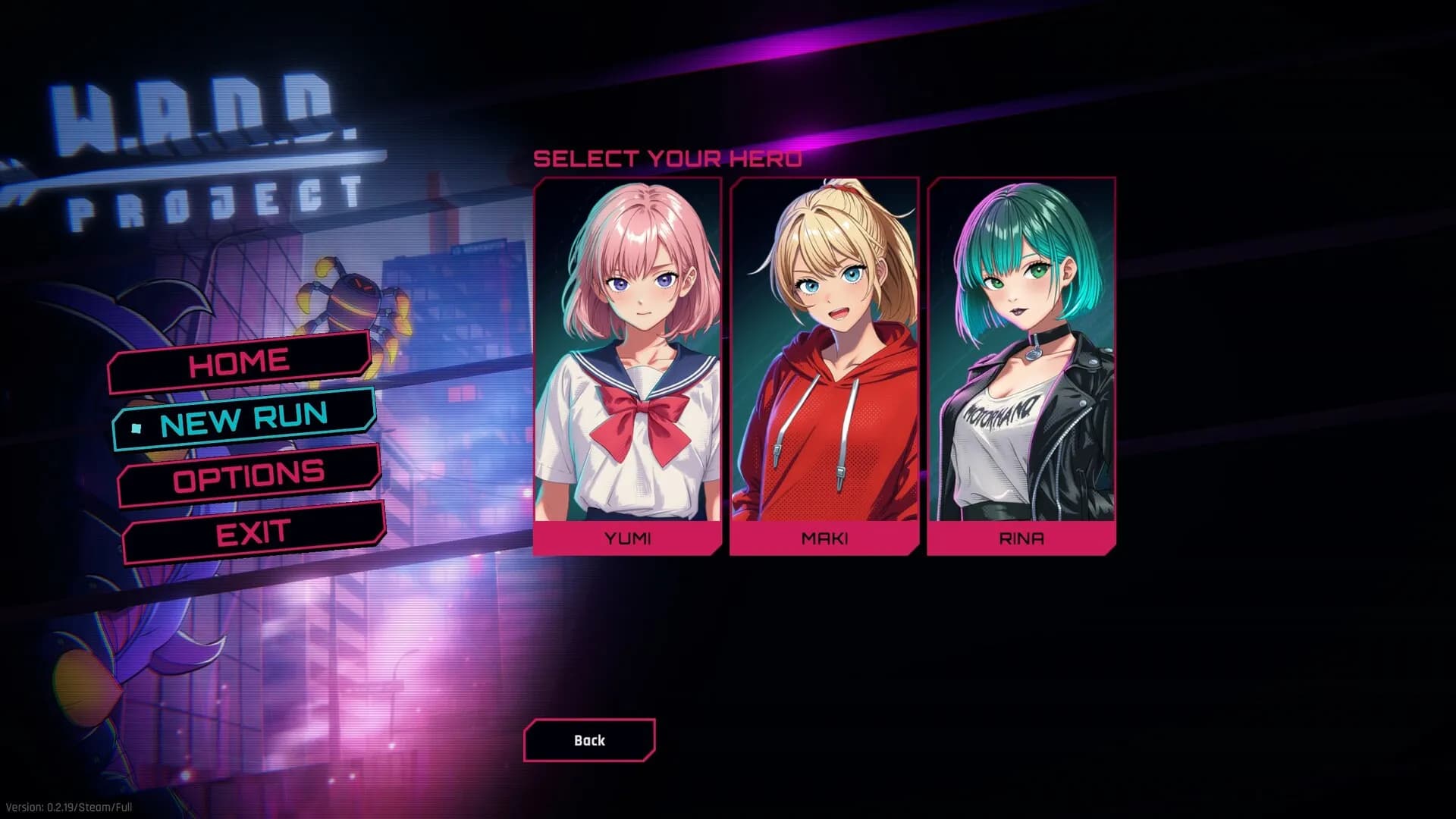 W.A.N.D. Project screenshot screenshot 9