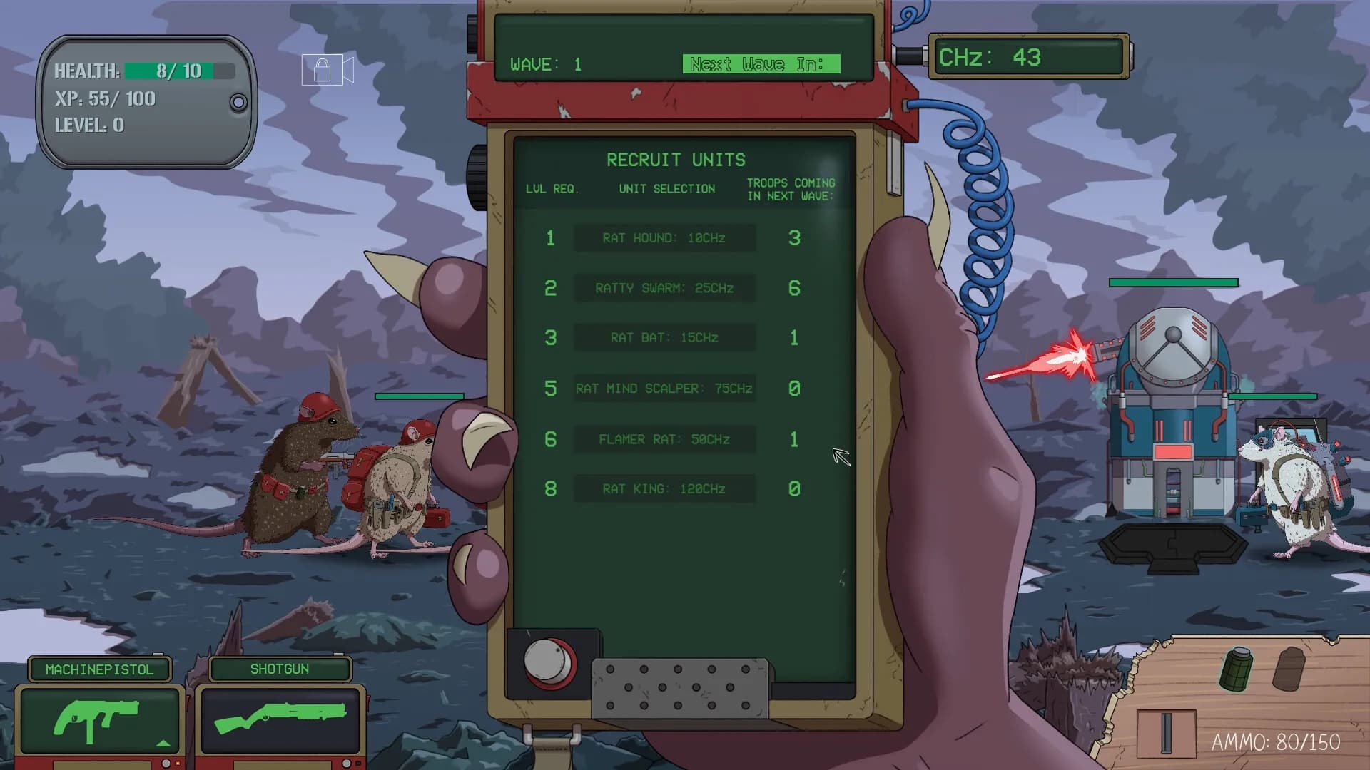 WAR RATS: The Rat em Up screenshot screenshot 6