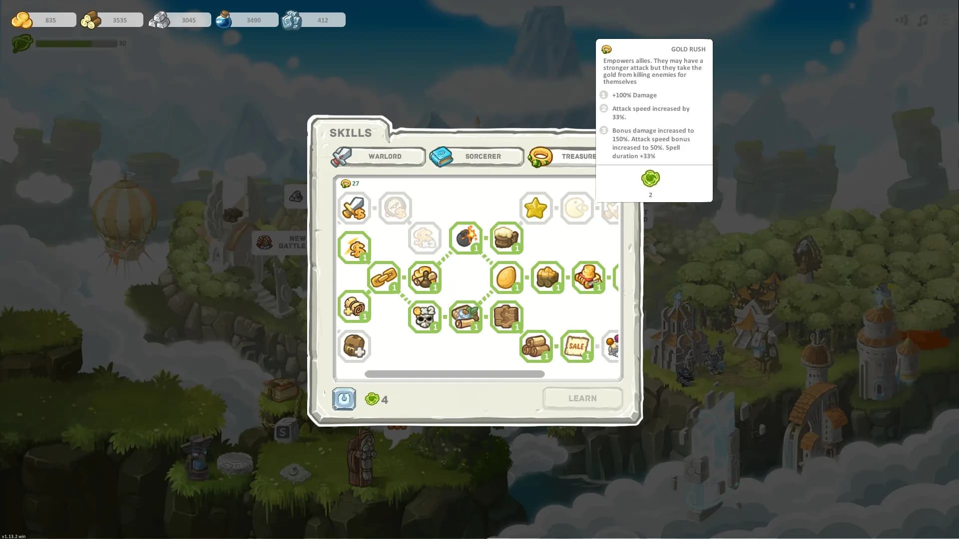Warstone TD screenshot screenshot 7