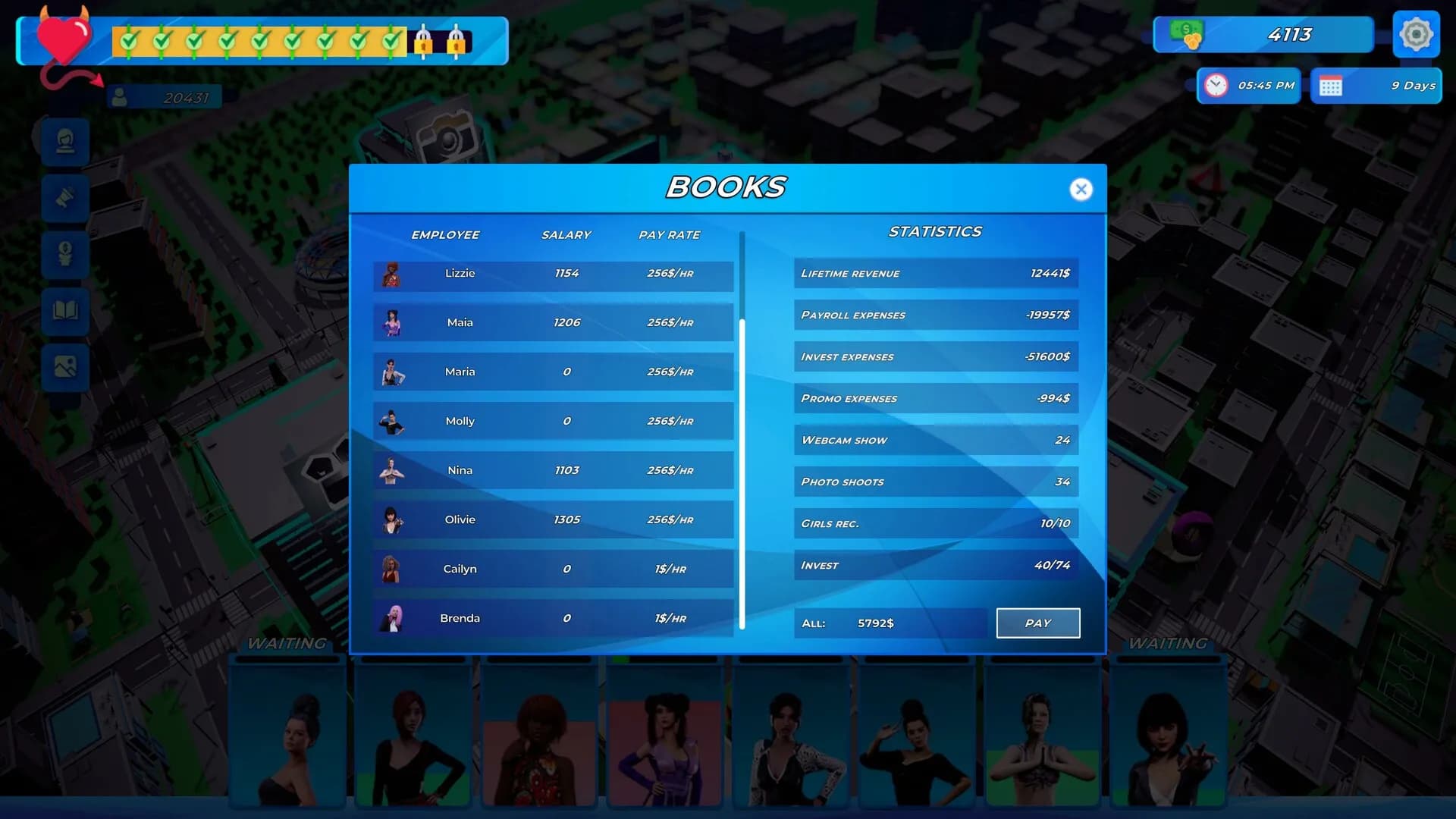 WebCum Empire Tycoon 📷 💦 screenshot screenshot 8