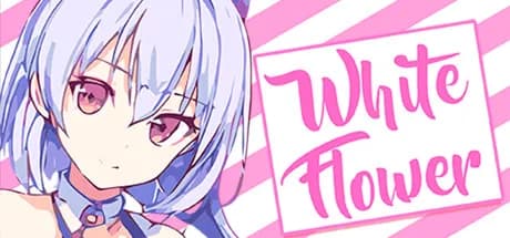 white flower vertical card thumbnail