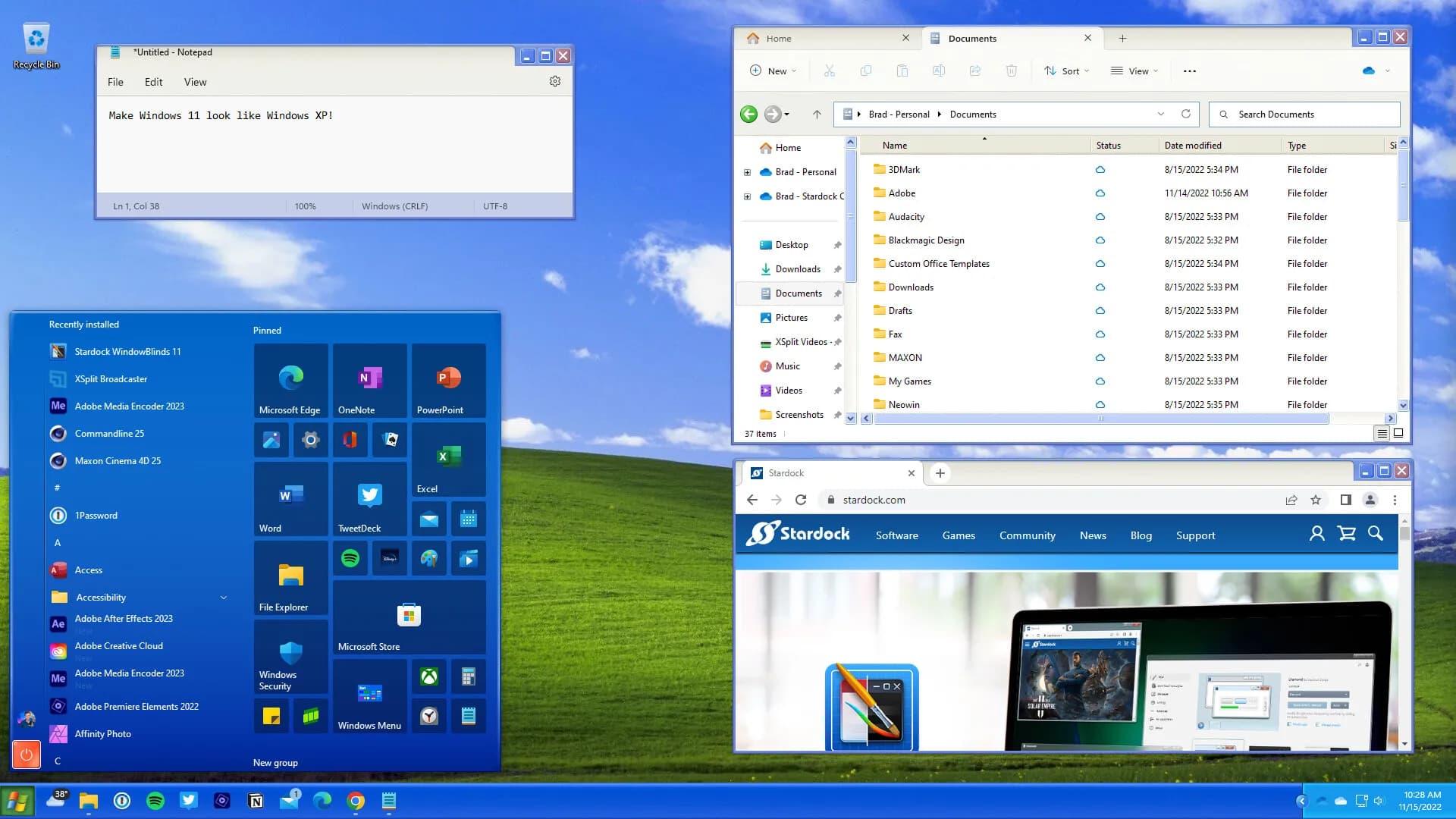 WindowBlinds 11 screenshot screenshot 2