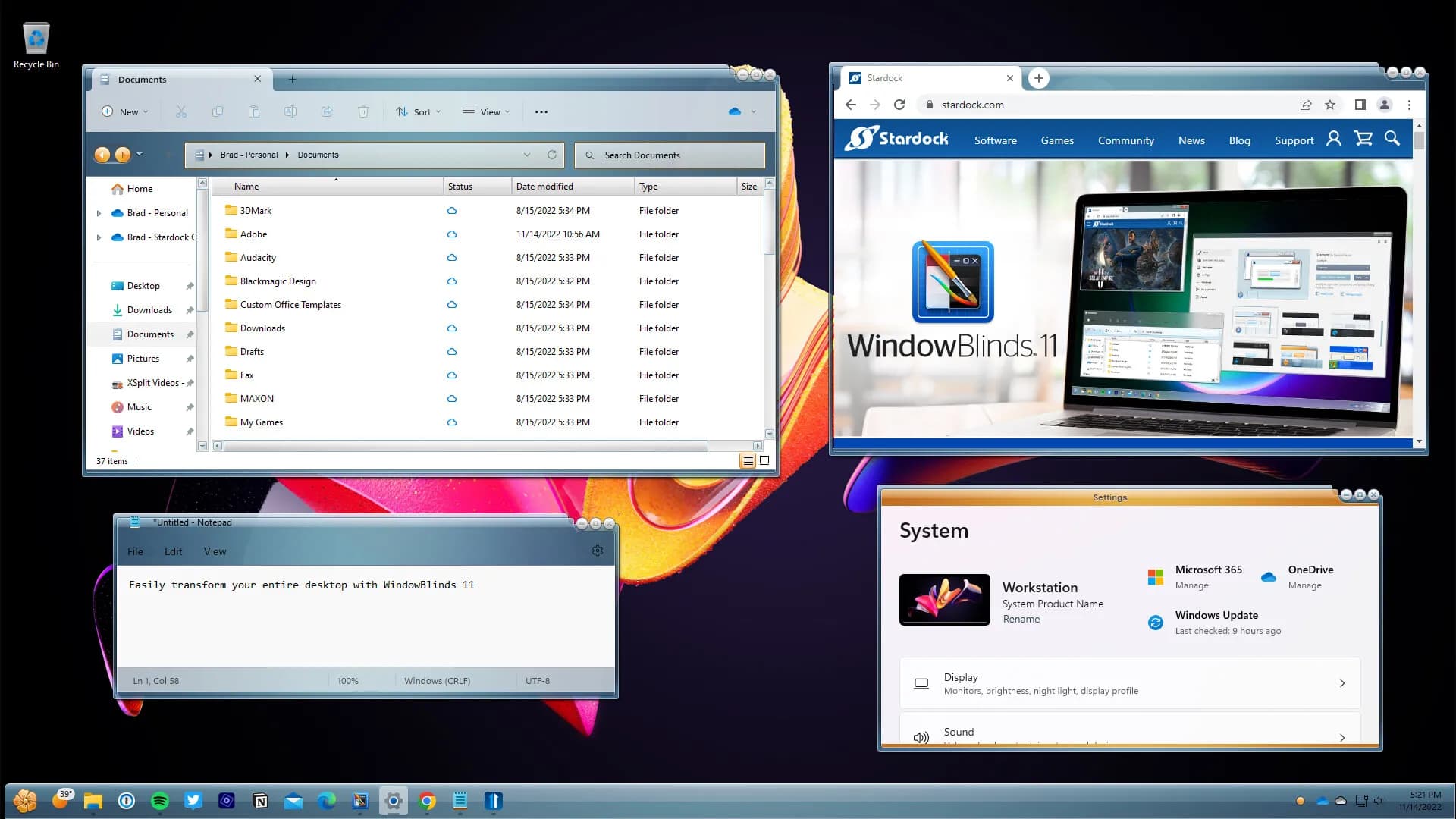 WindowBlinds 11 screenshot screenshot 6