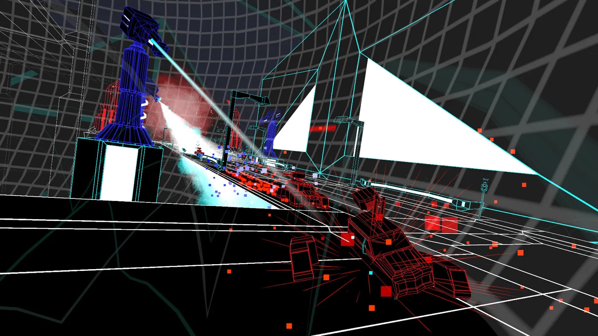 Wireframe Warfare screenshot screenshot 2