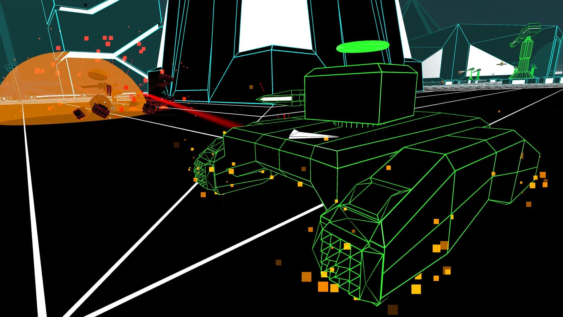 Wireframe Warfare screenshot screenshot 4