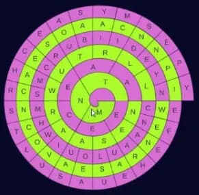 WordSpiral screenshot screenshot 1