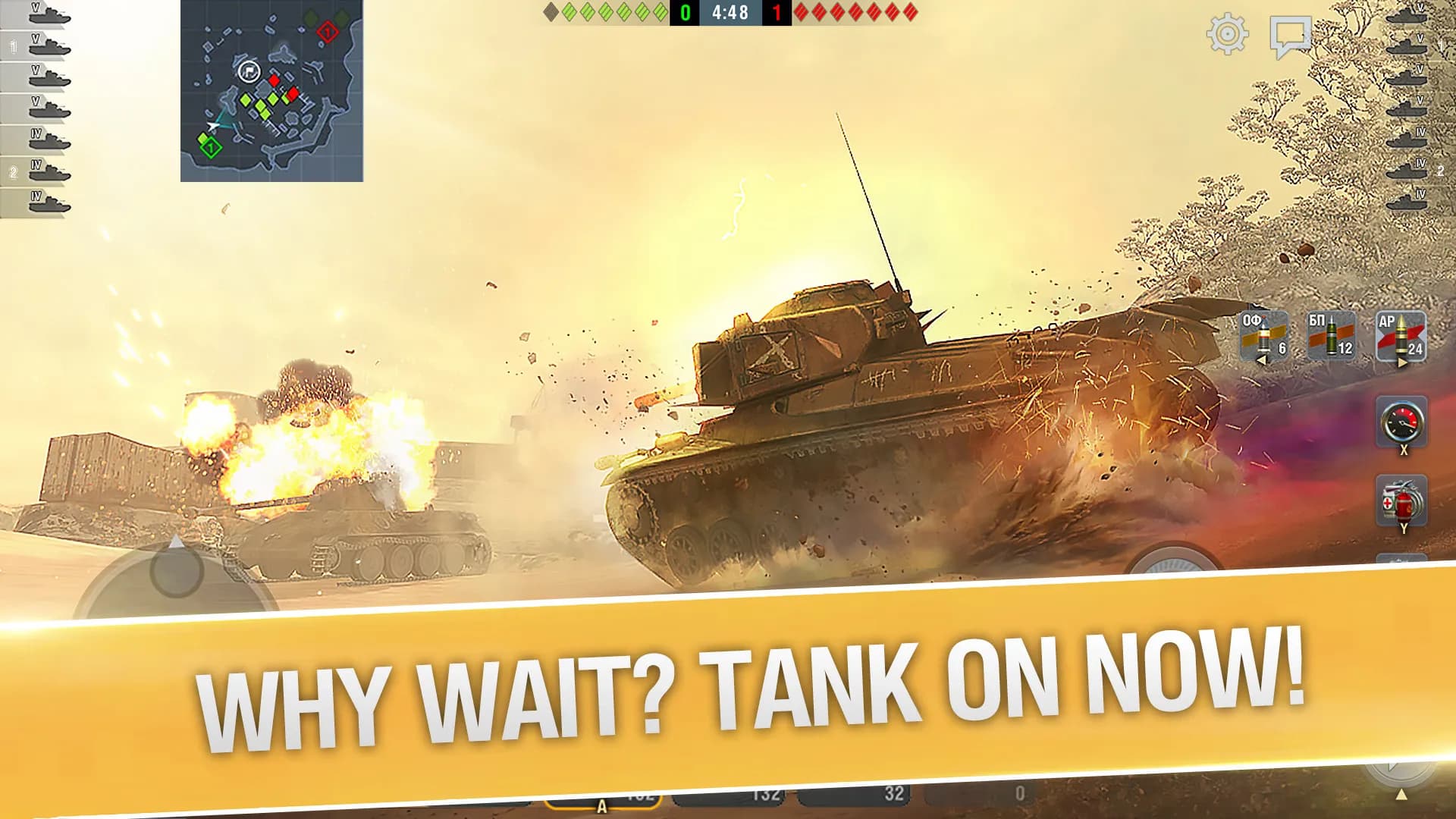 World of Tanks Blitz screenshot screenshot 5