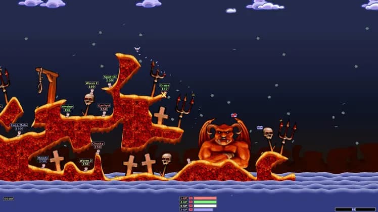 Worms Armageddon screenshot screenshot 6