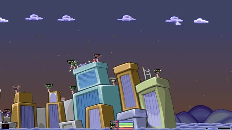 Worms Armageddon screenshot screenshot 7