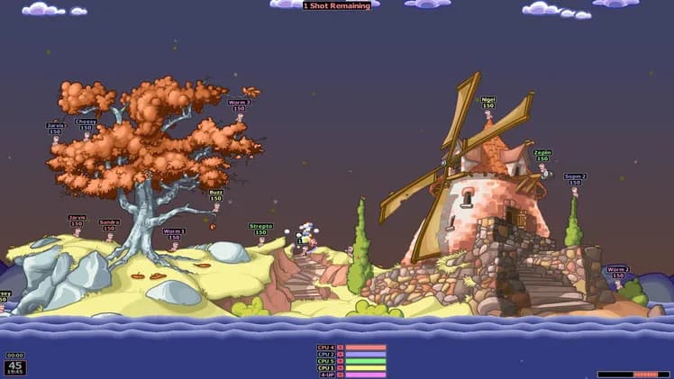 Worms Armageddon screenshot screenshot 8