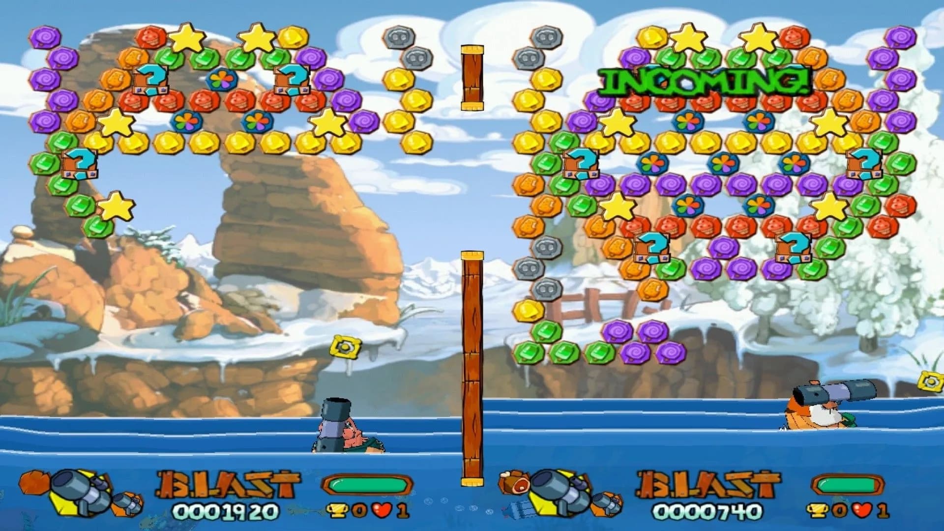 Worms Blast screenshot screenshot 1