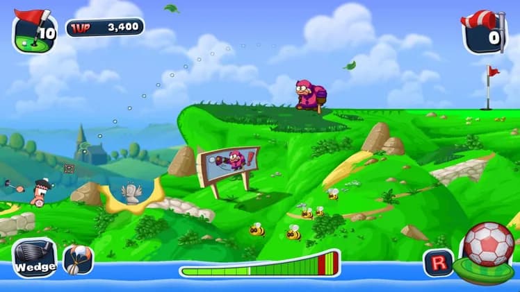 Worms Crazy Golf screenshot screenshot 0