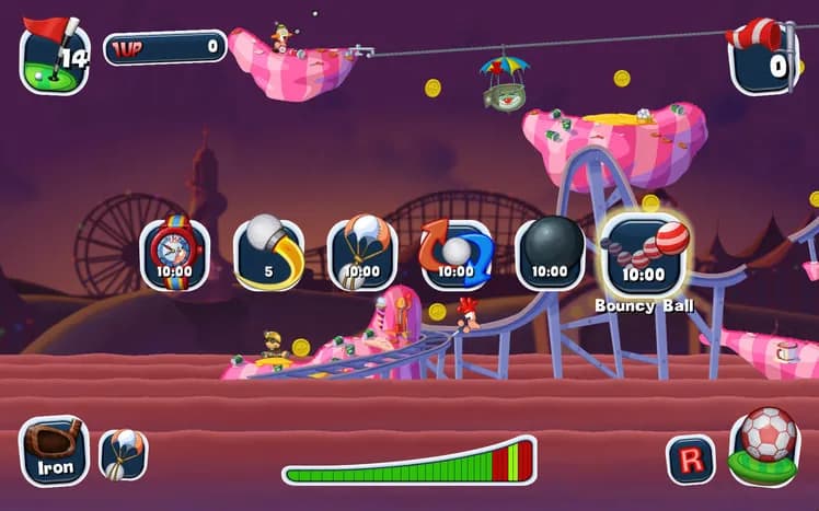 Worms Crazy Golf screenshot screenshot 8