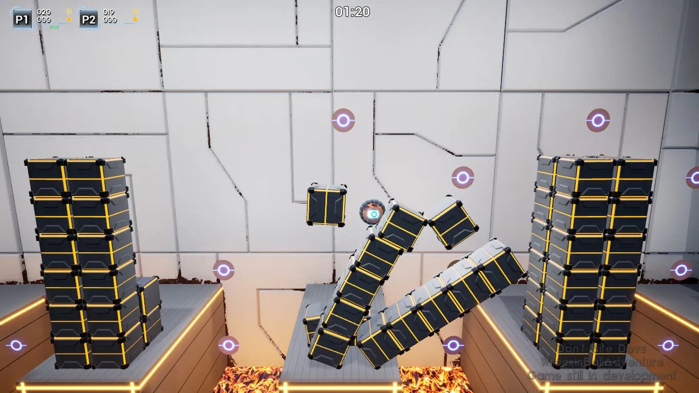 Wreckin' Ball Adventure screenshot screenshot 1
