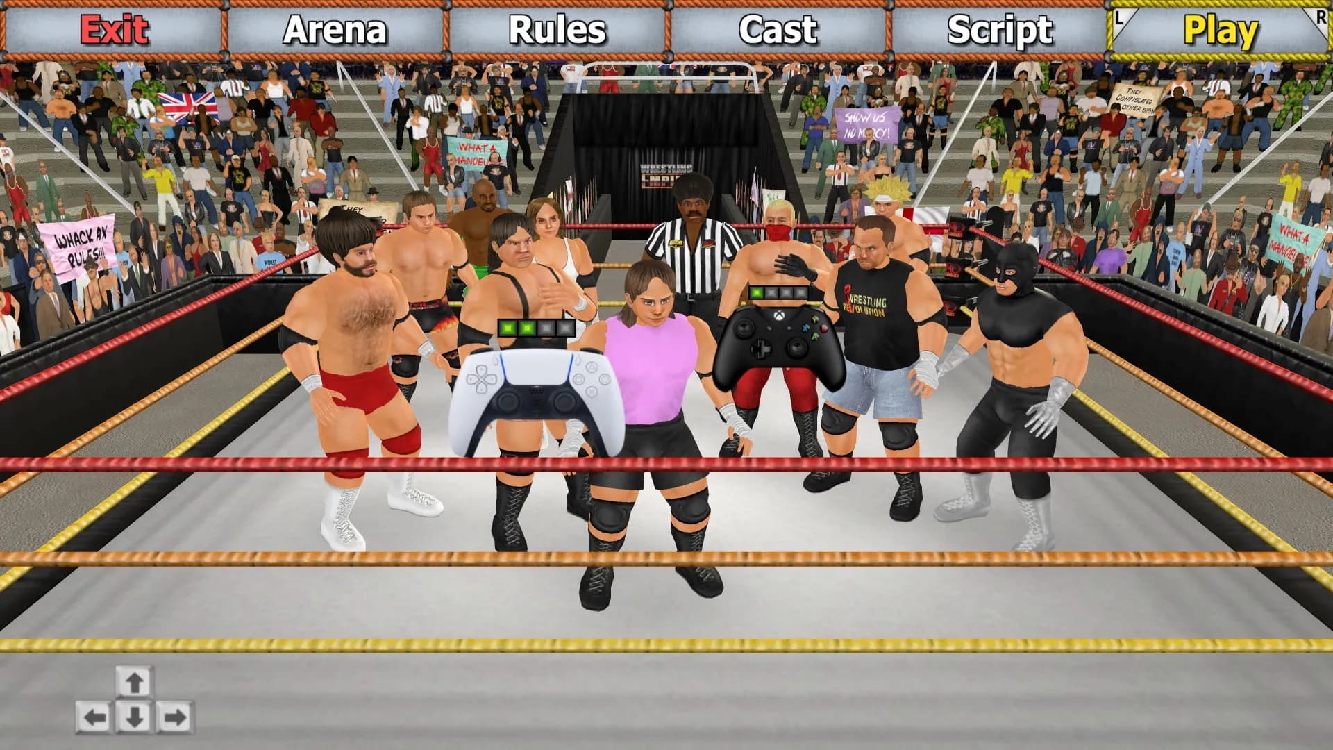 Wrestling Empire screenshot screenshot 1