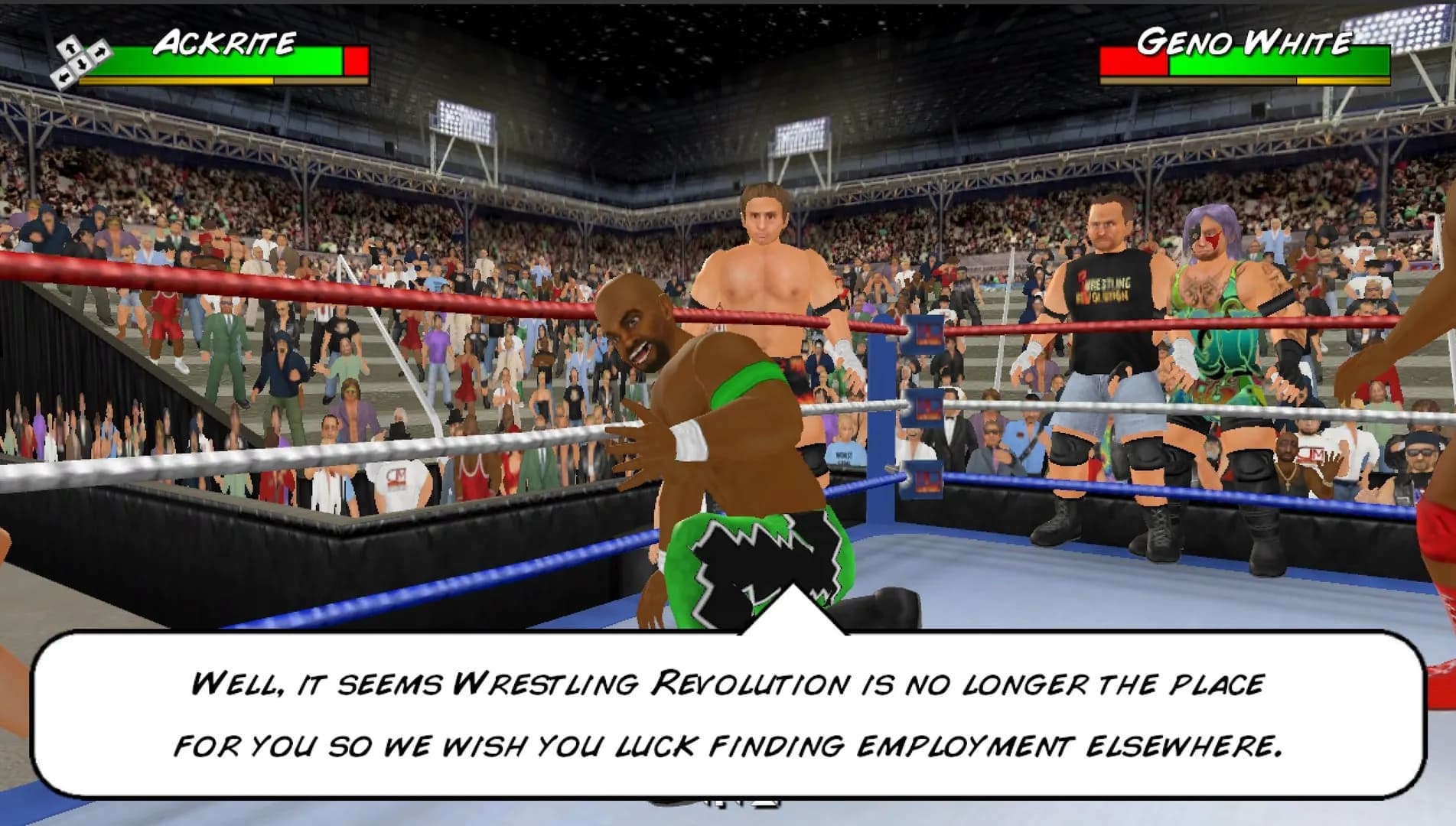 Wrestling Empire screenshot screenshot 11