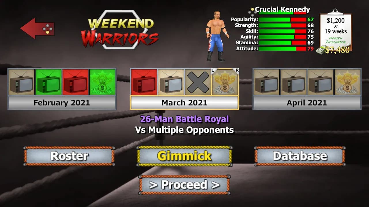 Wrestling Empire screenshot screenshot 5