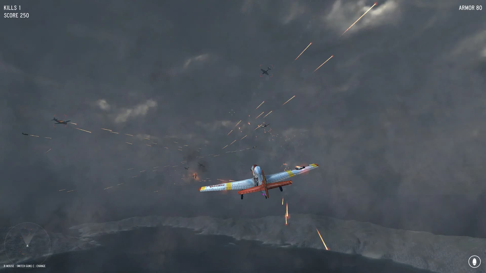 X air combat screenshot screenshot 1