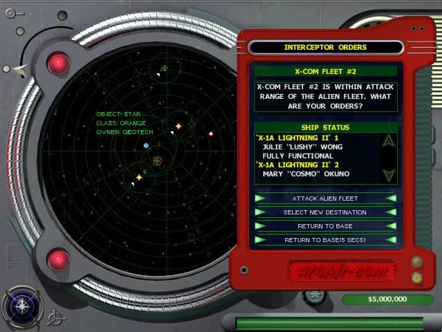 X-COM: Interceptor screenshot screenshot 1